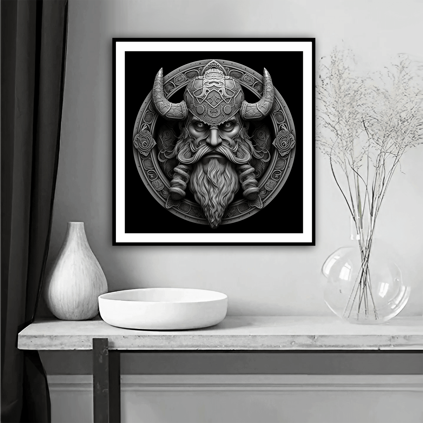 Viking Shield Art Print