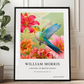 William Morris Inspired, Signed - Hummingbird Print