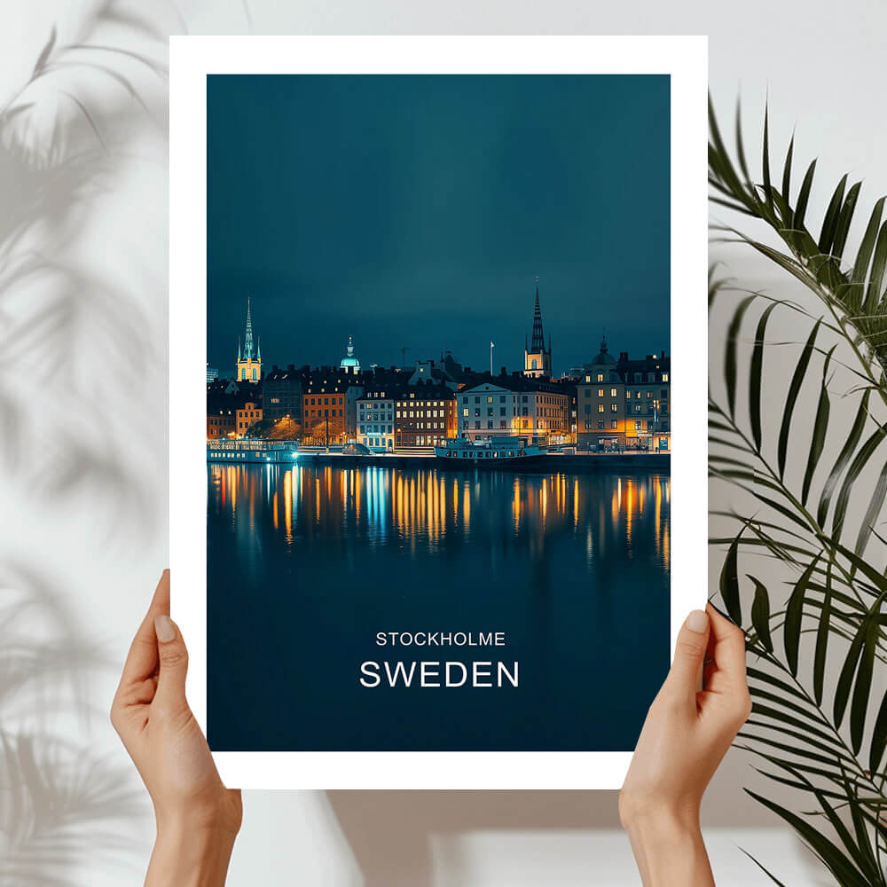 Stockholme, Sweden Art Print