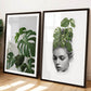 Botanisk jente (C) kunsttrykk