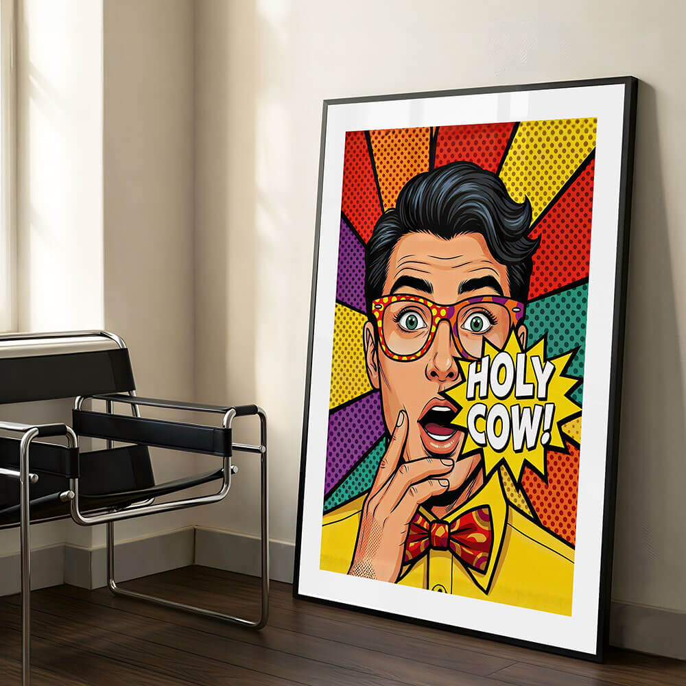 Bye - Pop Art-plakat