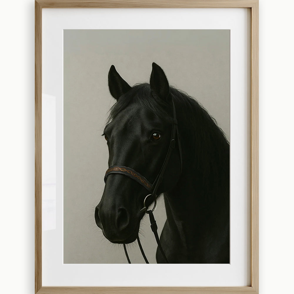Loup sauvage Impression artistique