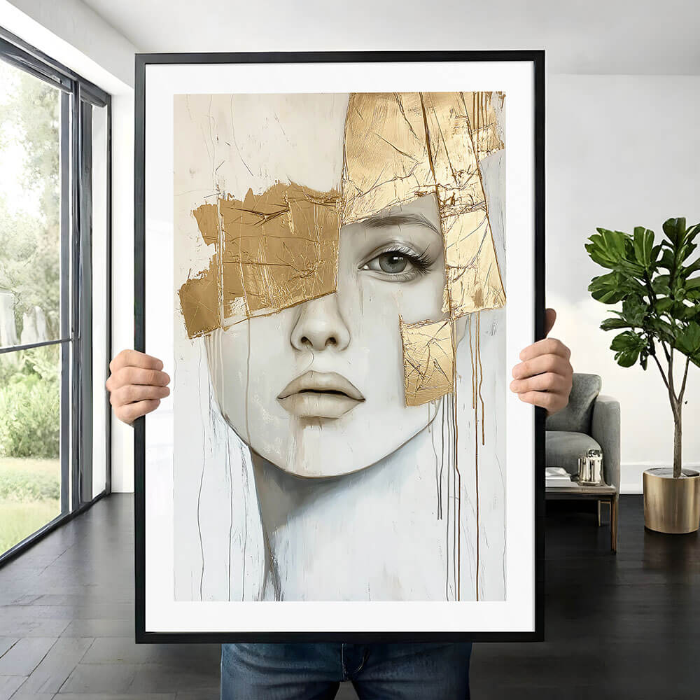 Golden Lady (A) Art Print