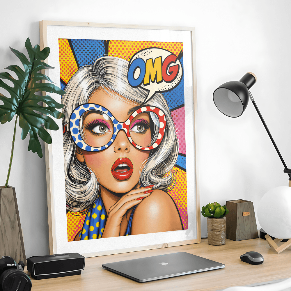 Blondie - Popkunsttrykk