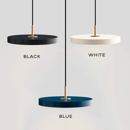 Nordic Disc Pendant Light - 3 Colours