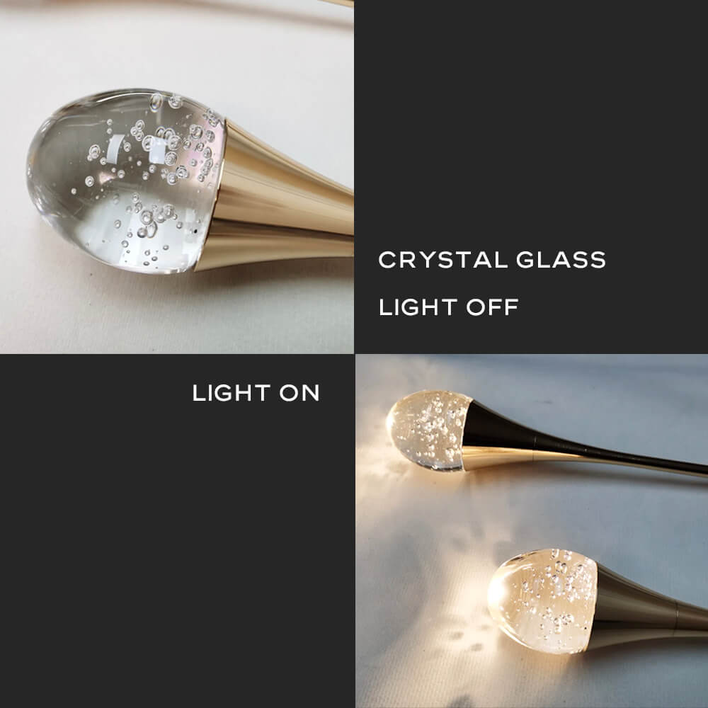 Crystal Drop Pendant Light