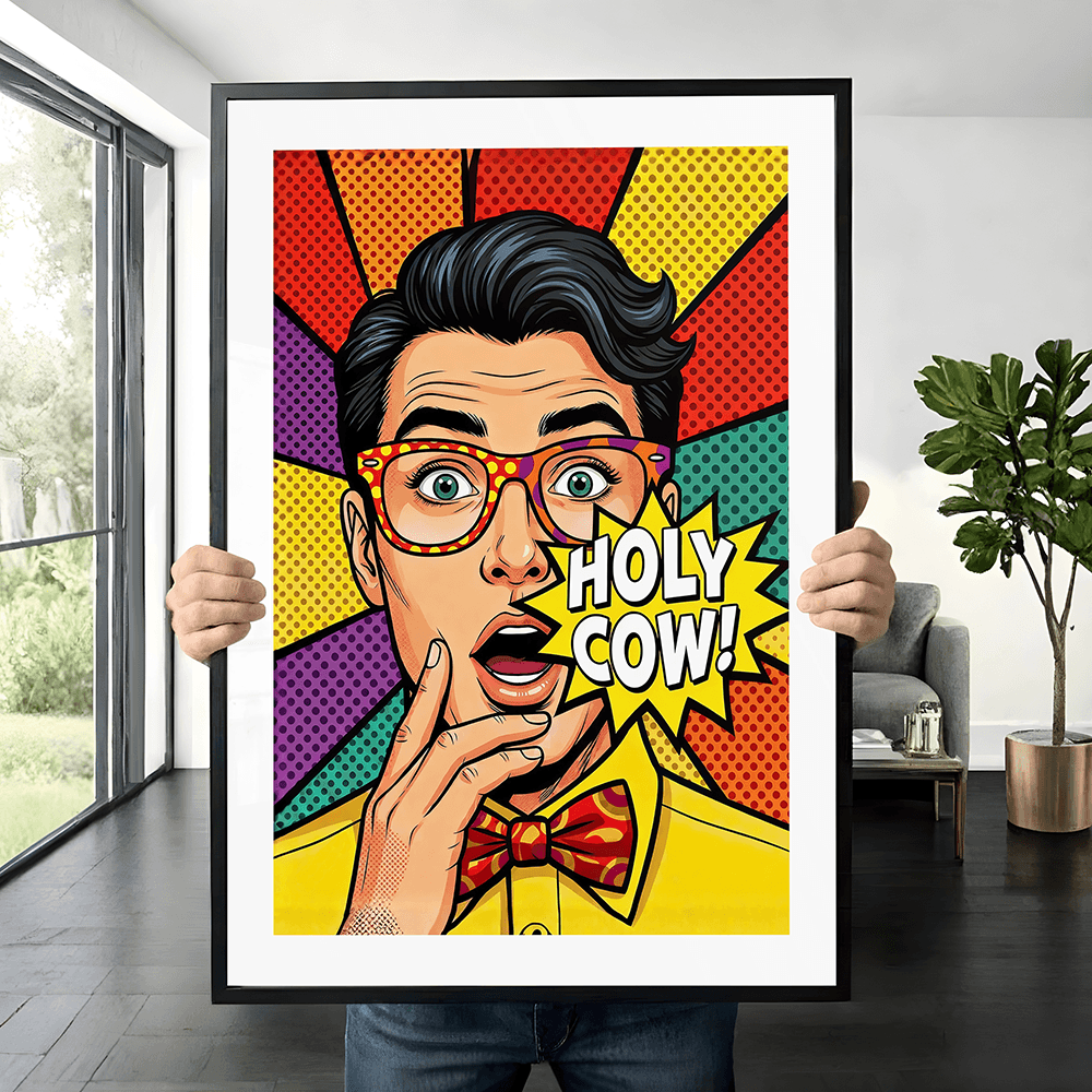 Bye - Pop Art-plakat