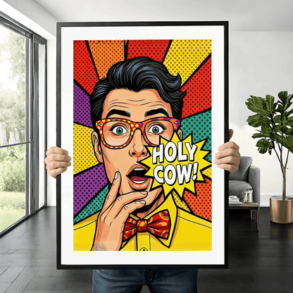 Bye - Pop Art-plakat