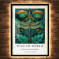 Lampu Seni Berbingkai LED Backlit William Morris - Capung