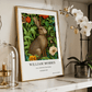 William Morris Inspired, Signed - Floral Rabbit Print