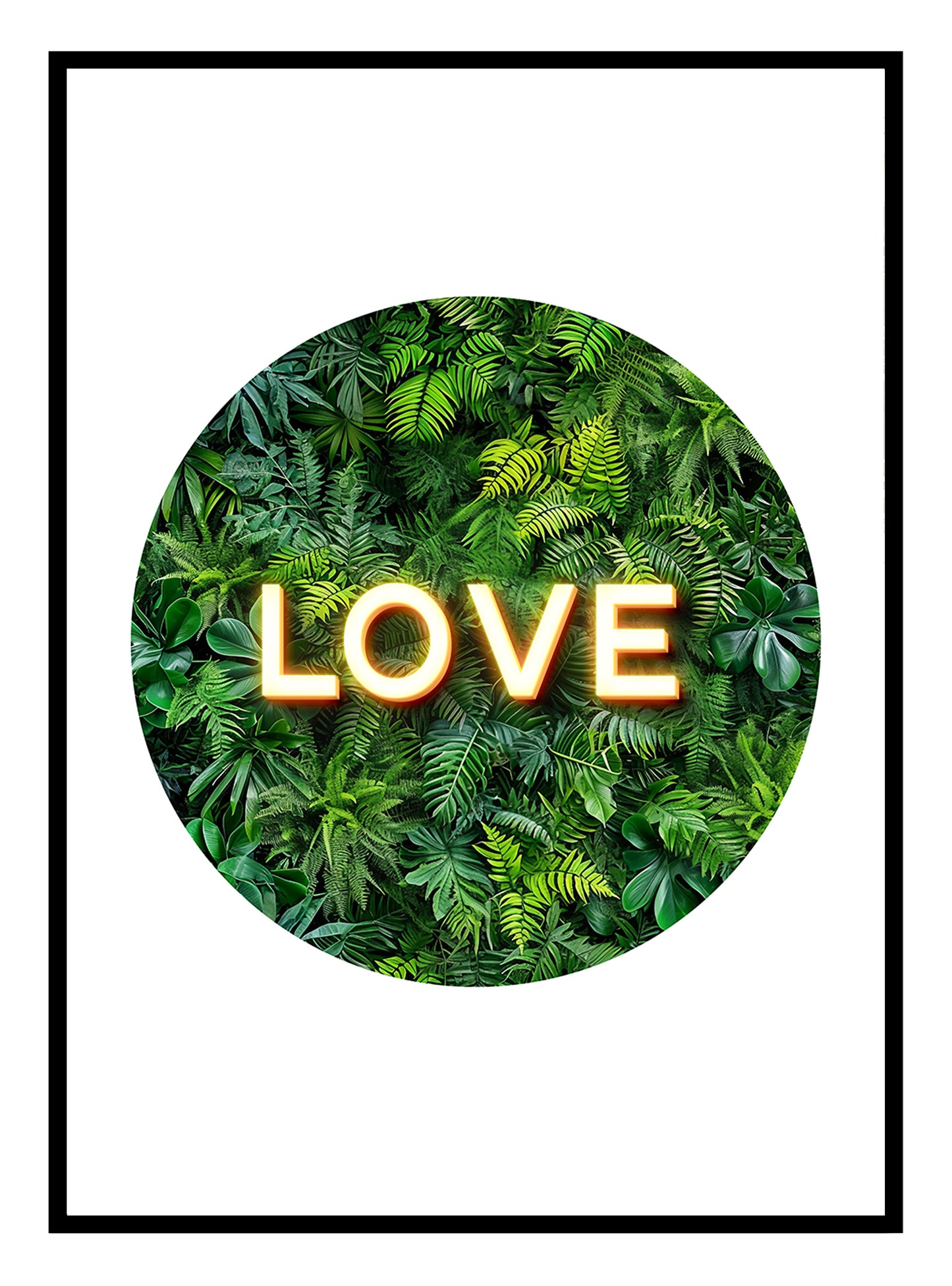Botanical Love Art Print