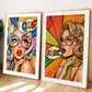 Blondie - Popkunsttrykk