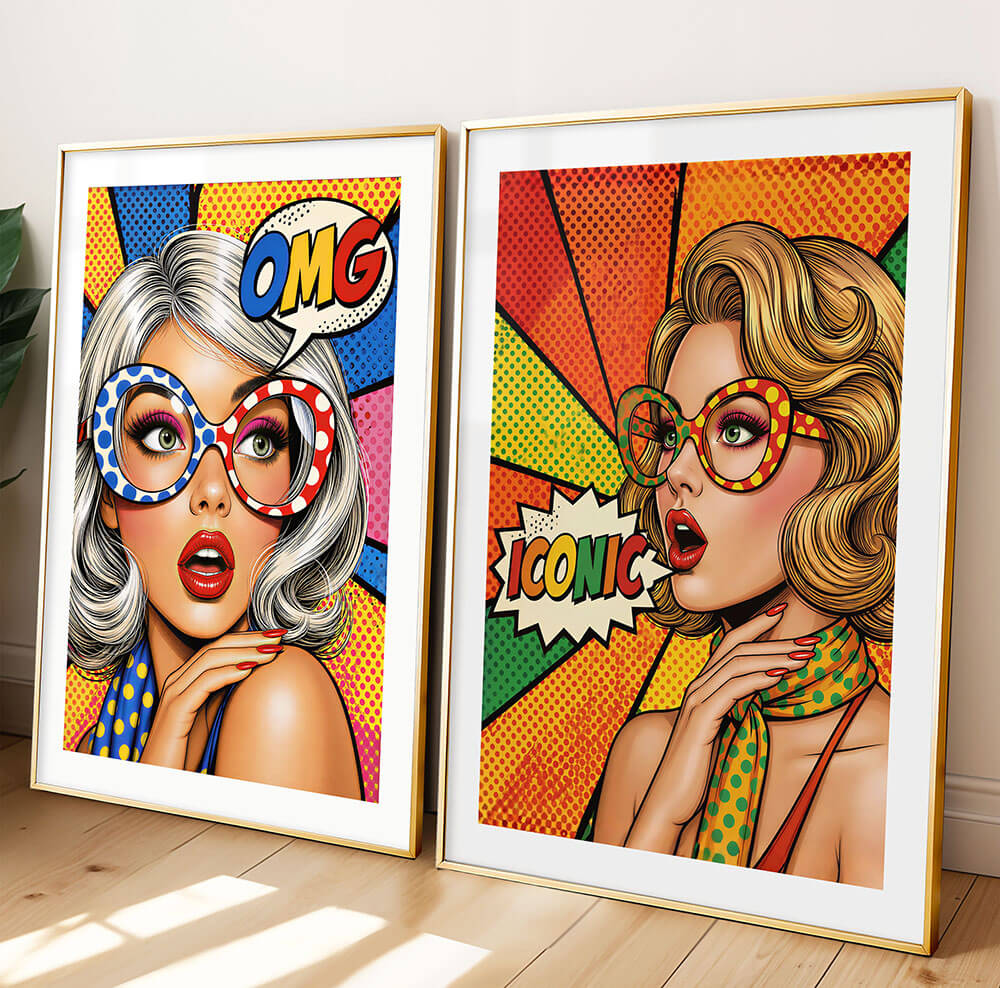 Blondie - Popkunsttrykk