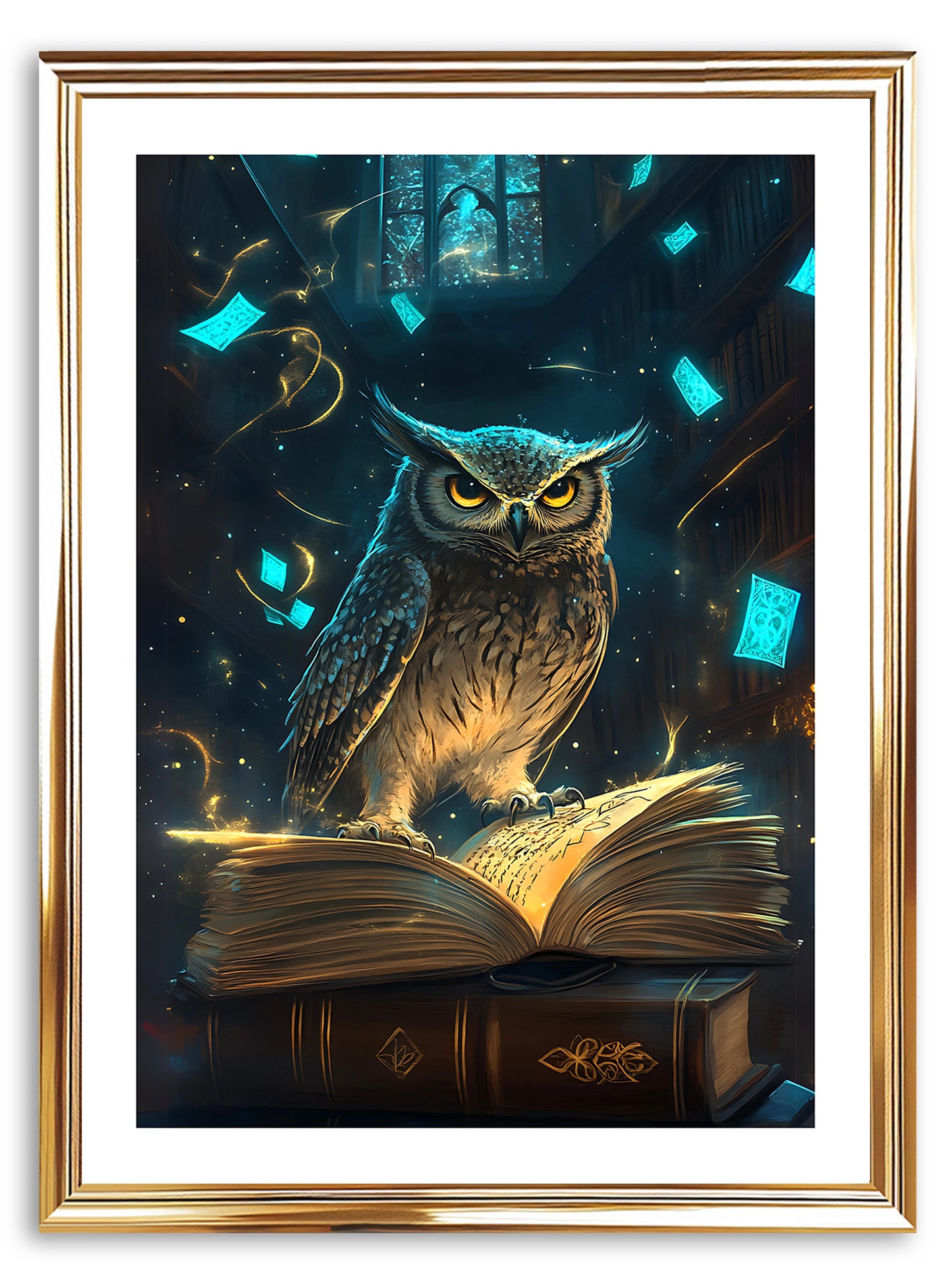 Wise Owl Art Print