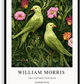 William Morris Inspired, Signed - Lovebirds Print
