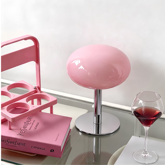Retro Orb Glass Table Lamp - 4 Colours - USB