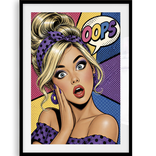 Blondie - Cetakan Pop Art
