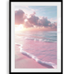 Pastel Beach Art Print