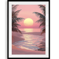 Sunset Beach Art Print