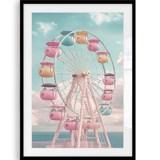 Ferris Wheel Art Print