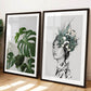 Botanical Girl (D) Art Print