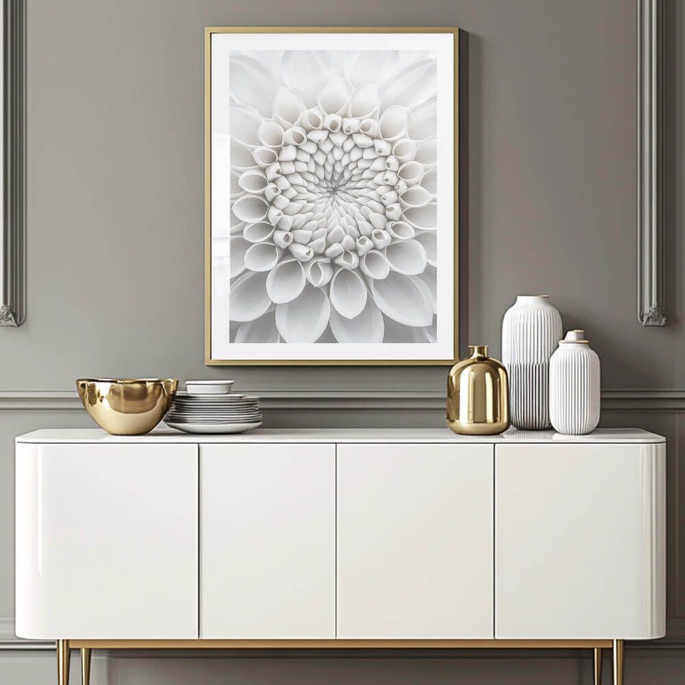 Macro Flower (A) Art Print