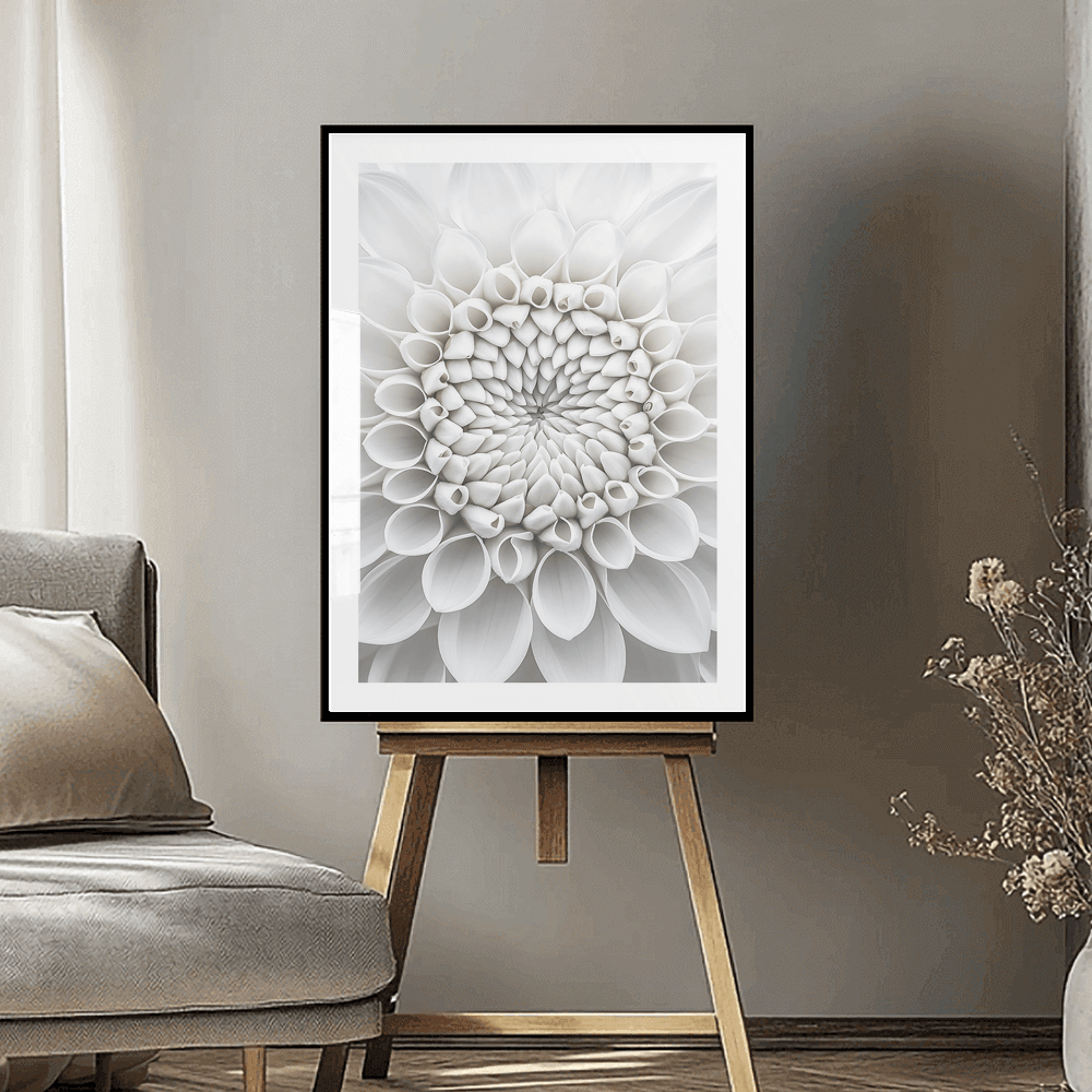 Macro Flower (A) Art Print