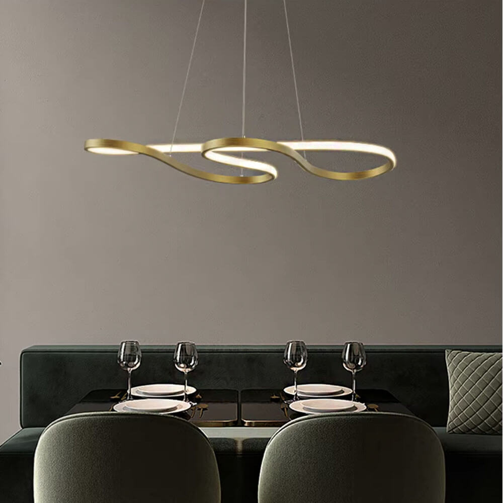 Modern Swirl Ceiling Lights 