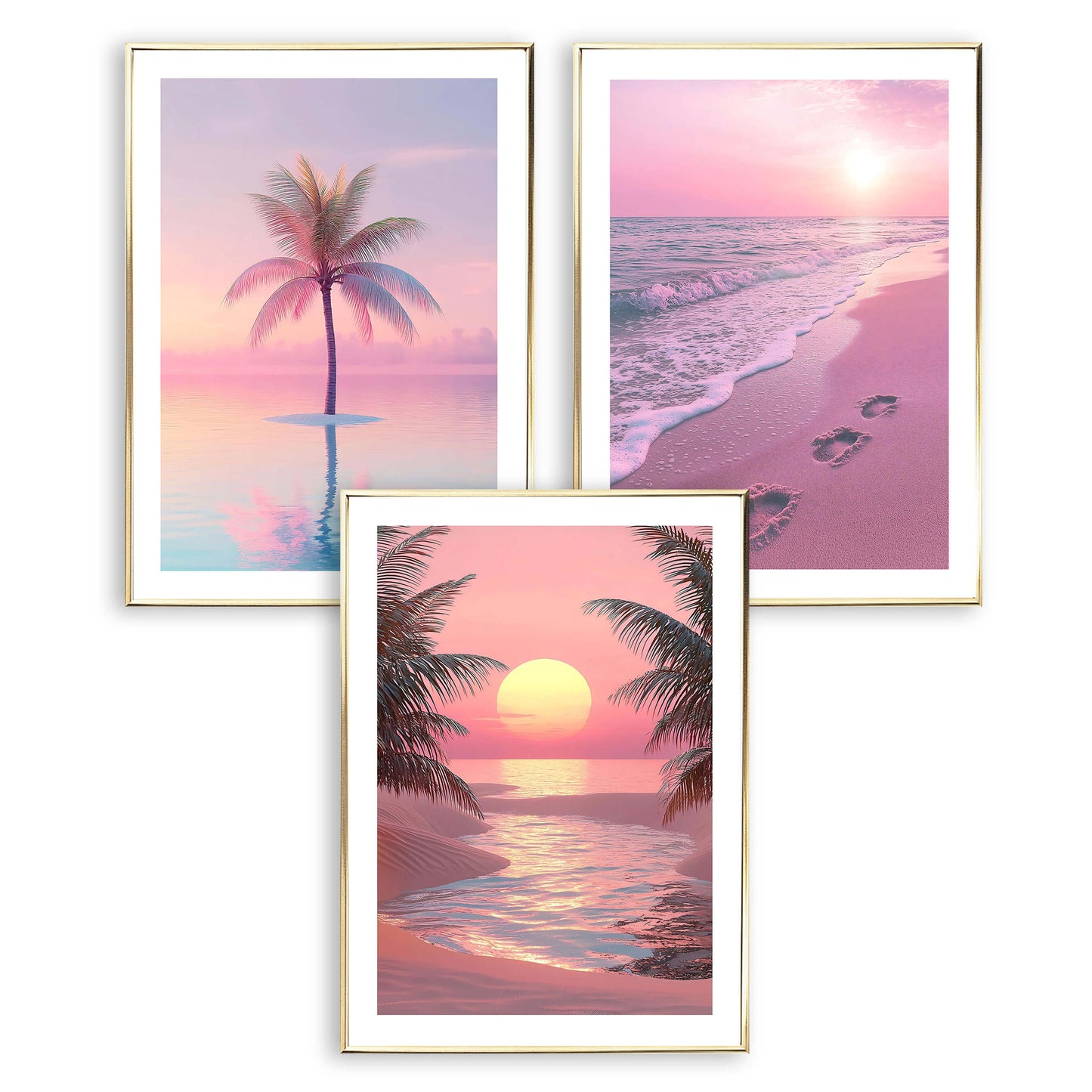 Sunset Beach Art Print