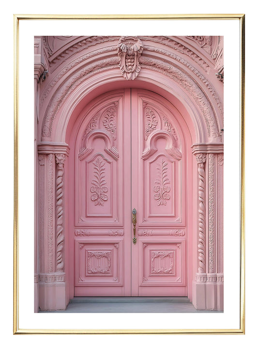 Pastel Doors Art Print