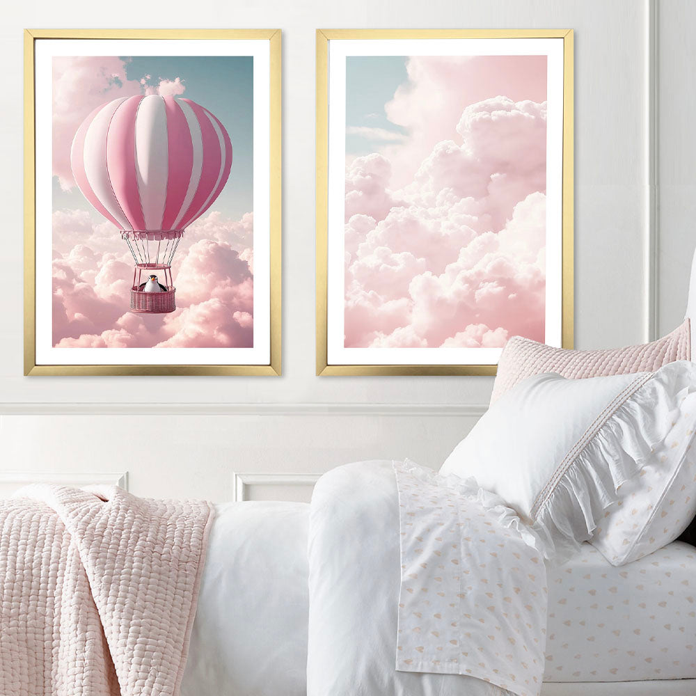 Pink Clouds Art Print