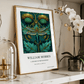 Inspirado en William Morris, Firmado - Estampado de Colibríes