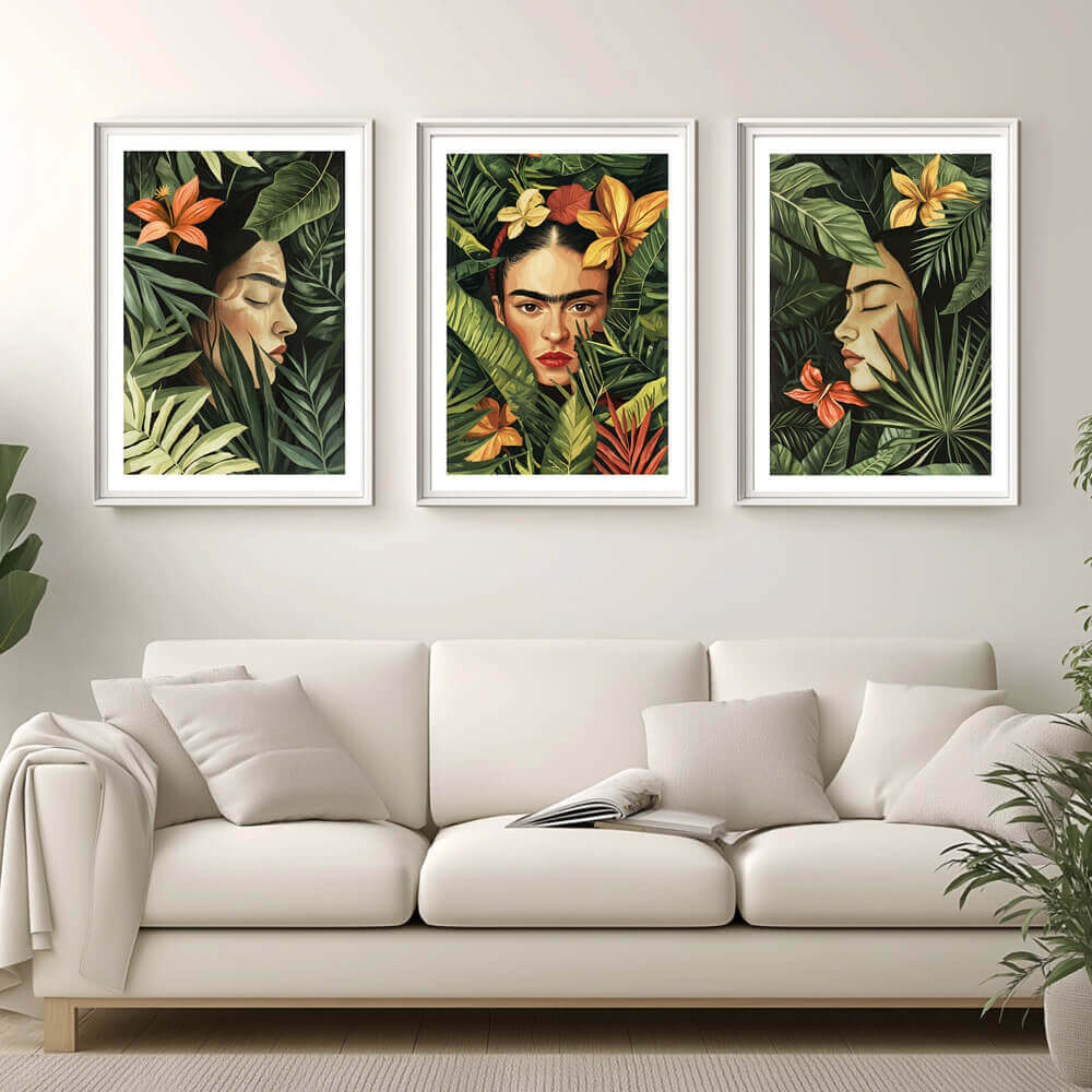 Tropical Girl (A) Art Print