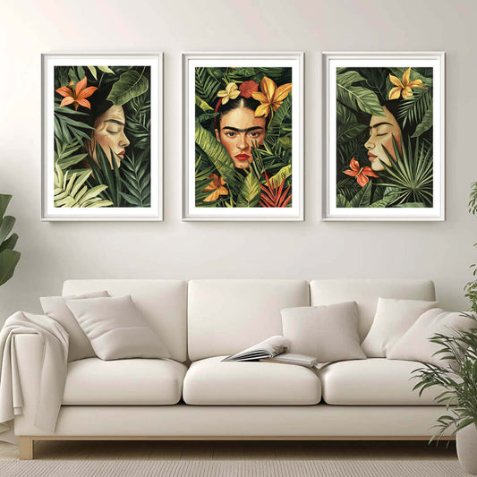 Tropical Girl (A) Art Print