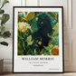 Inspirado en William Morris, Firmado - Estampado de Colibríes