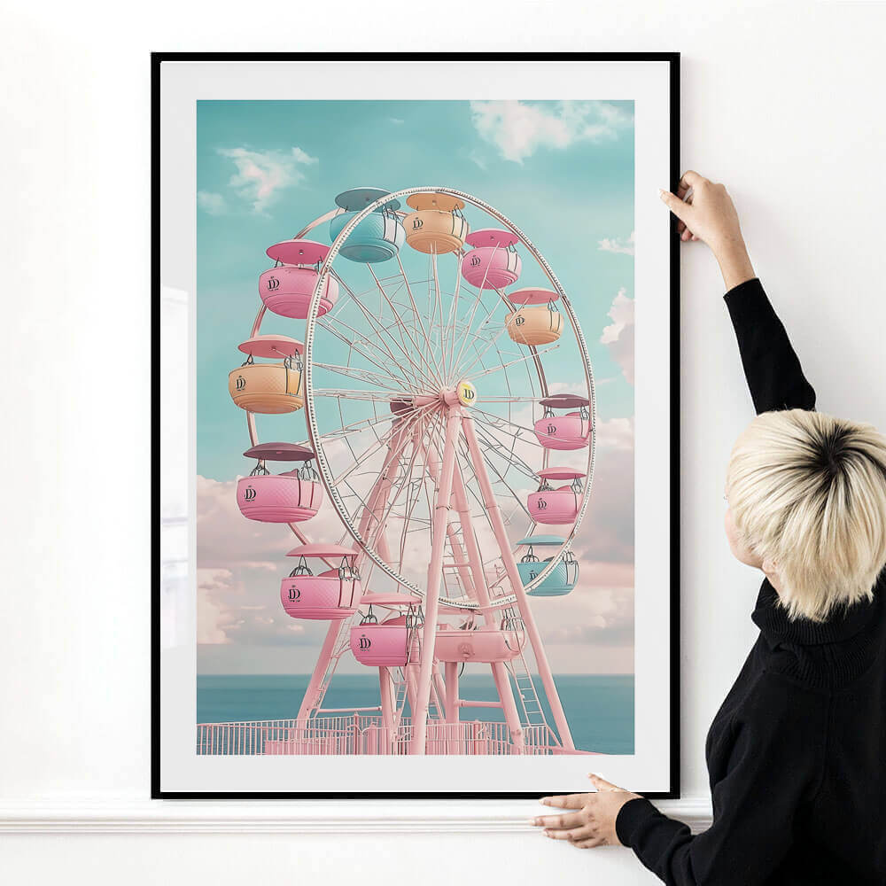 Ferris Wheel Art Print