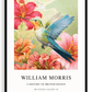 William Morris Inspired, Signed - Hummingbird Print