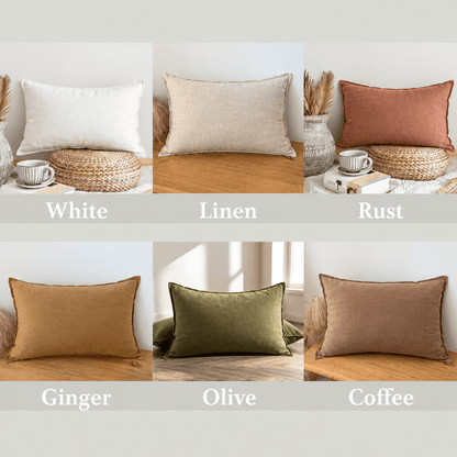 Natural Linen & Cotton Cushions