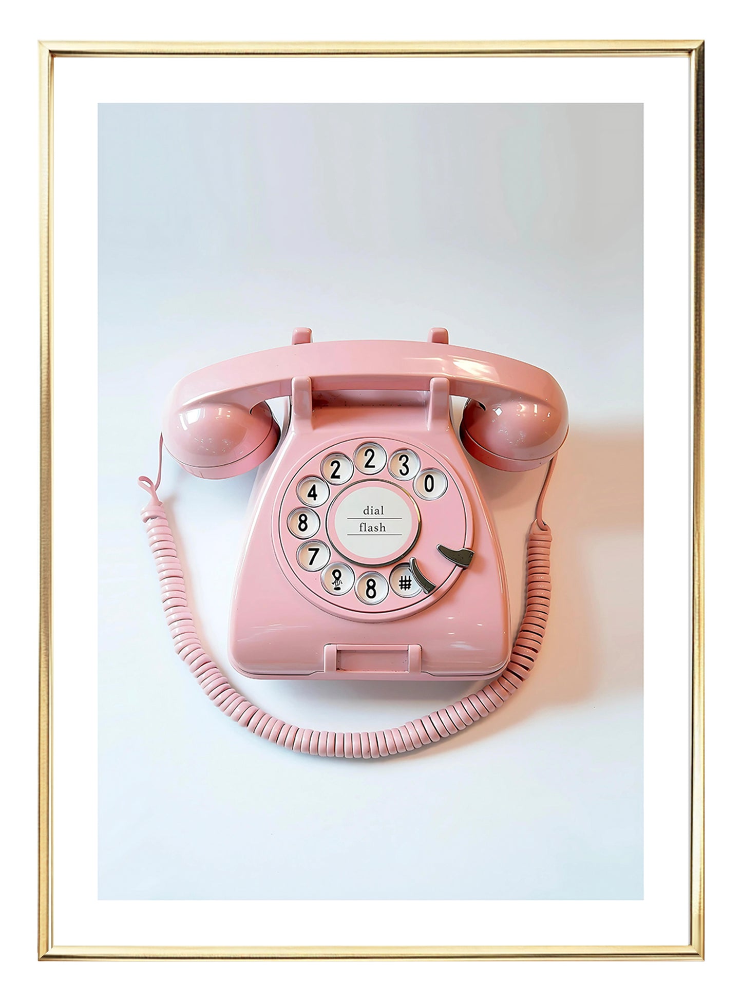 Retro Telephone Art Print