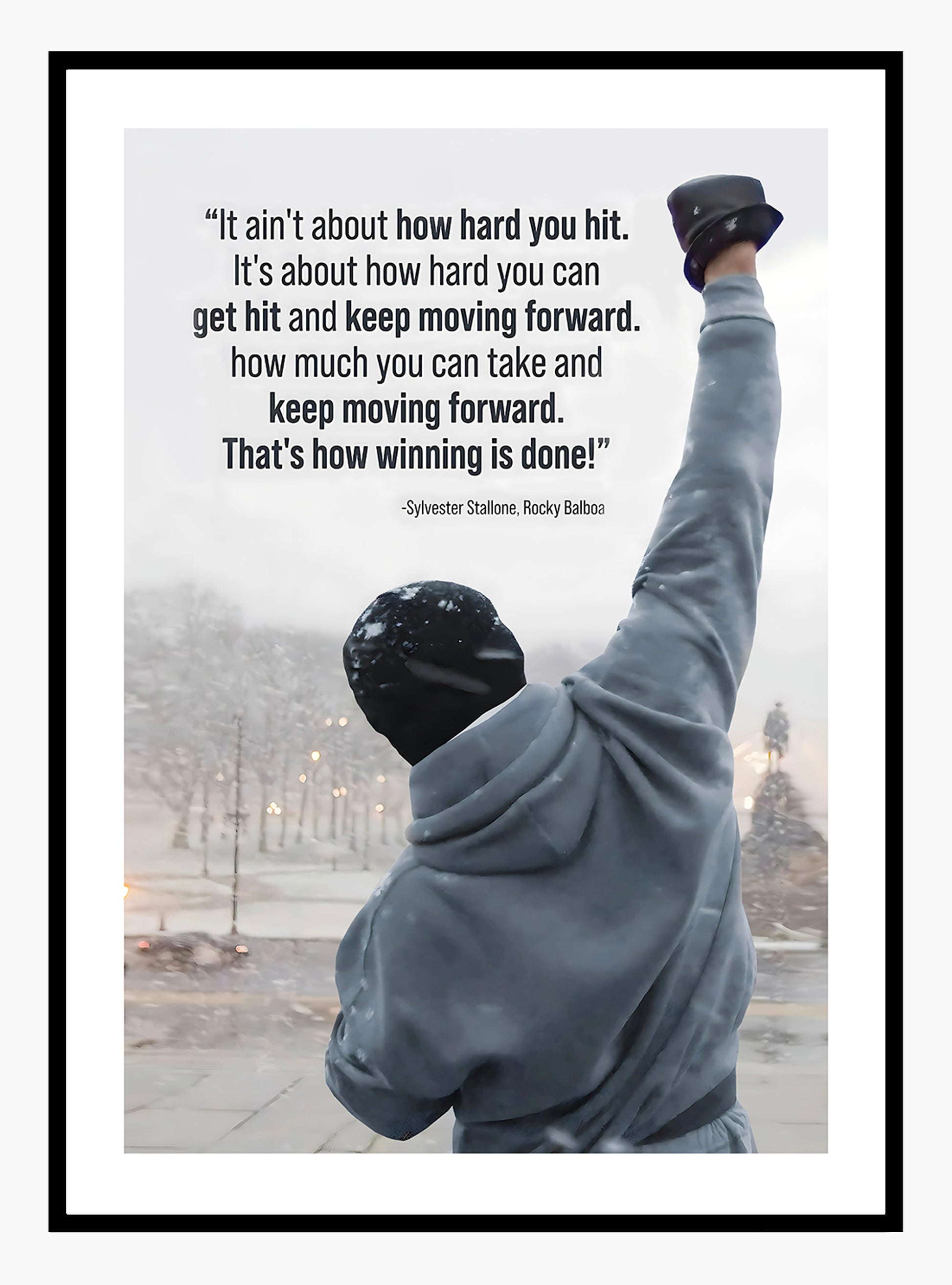 Rocky Balboa Art Print