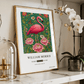 William Morris Inspired, Signed - Pink Flamingo Print