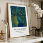 William Morris Inspired, Signed - Peacock Print (A)