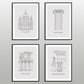 Ionic Column Art Print