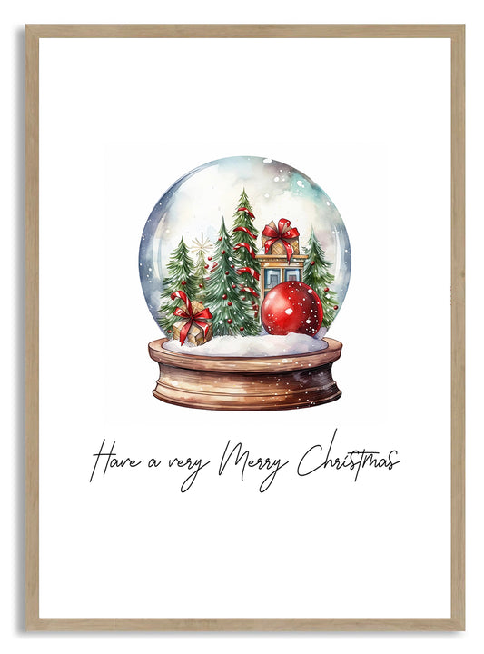 Snowglobe Art Print