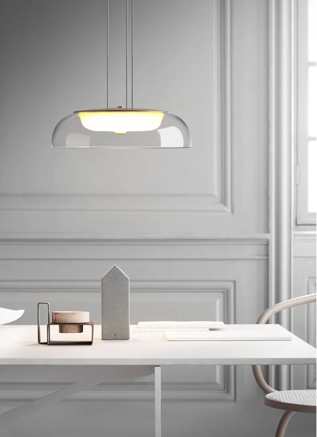 Scandi LED Ghost Pendant Light