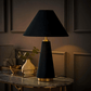 🎬 Lampe de table Venus Velvet - Style Maison de Big Brother – 3 couleurs