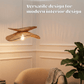 Cysgodlamp tlws crog Lotus Wabi Sabi