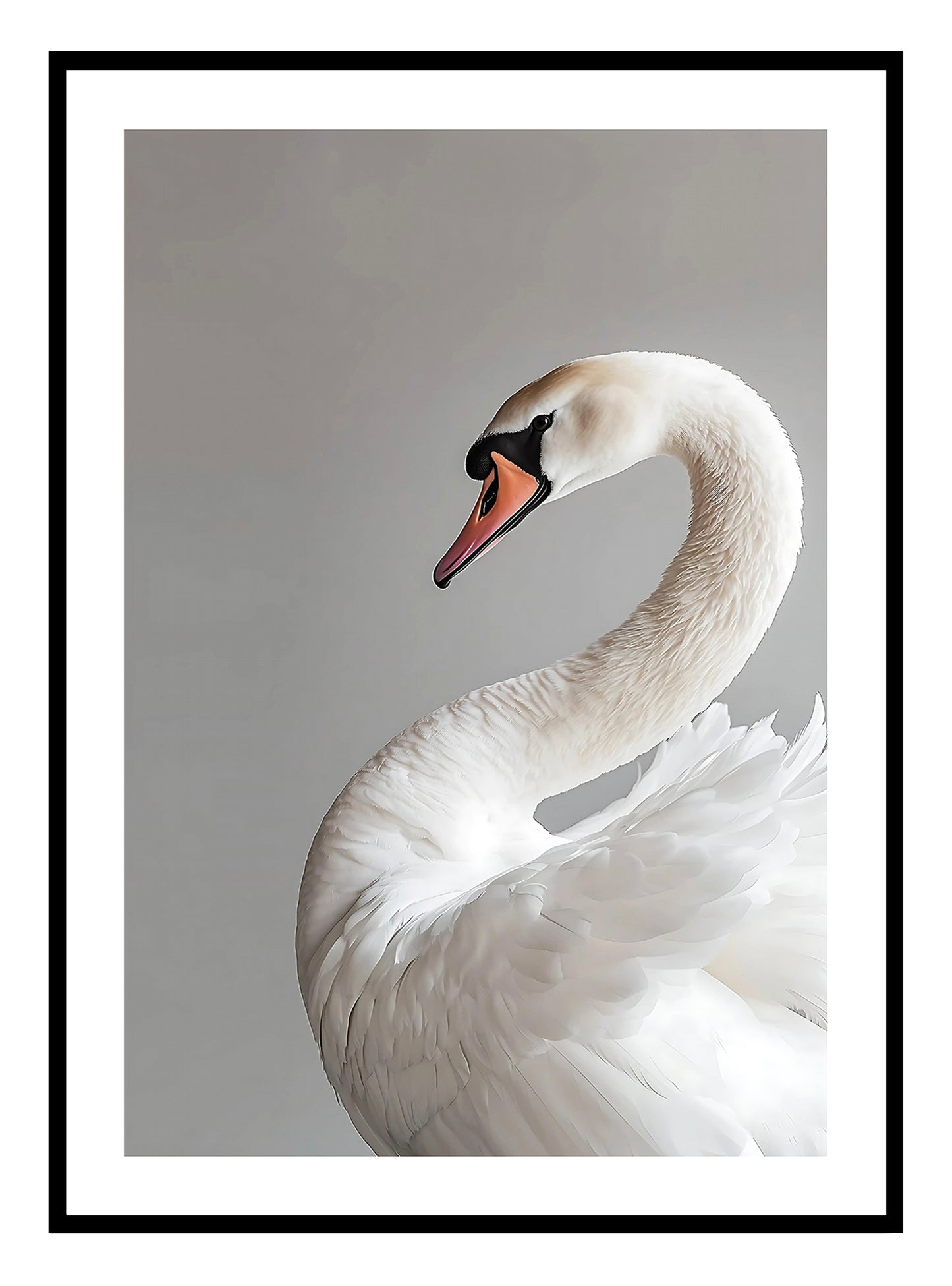 Serene Swan (M) Art Print