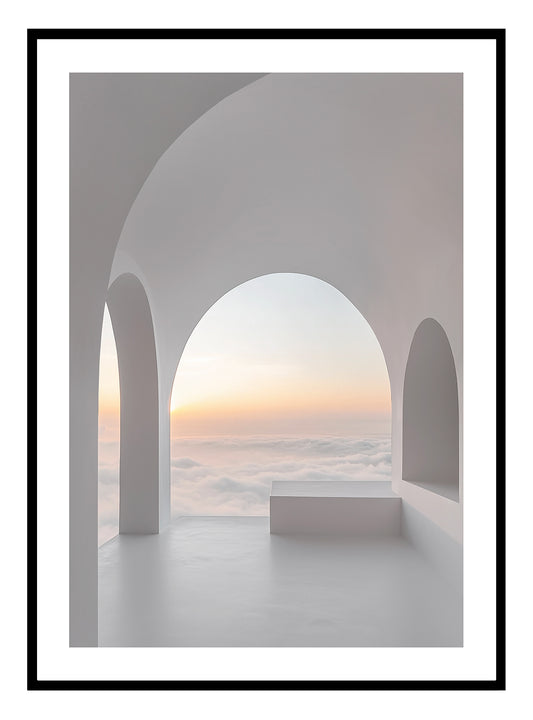 Sky Arch Art Print