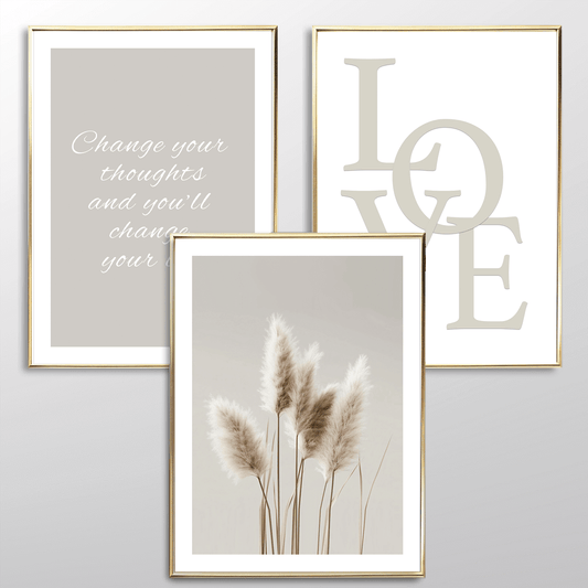 Soft Pampas Art Print